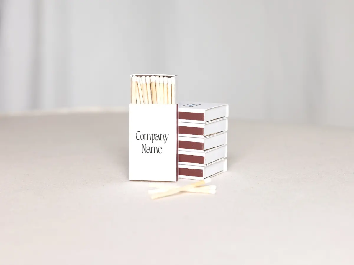 Personalized Matchboxes Back