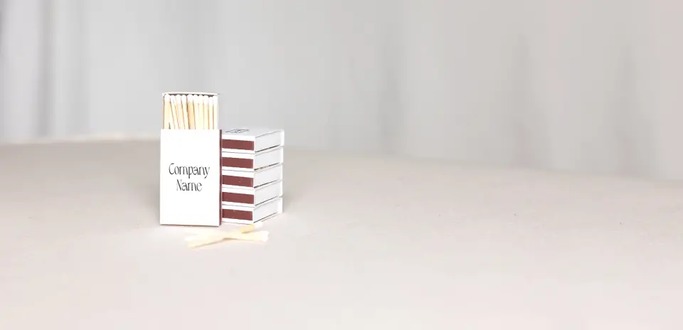 Personalized Matchboxes Back