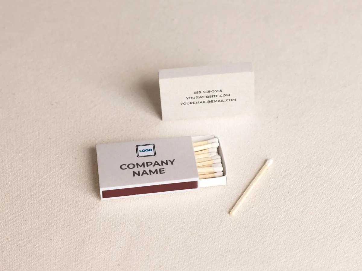 Personalized Matchboxes Front