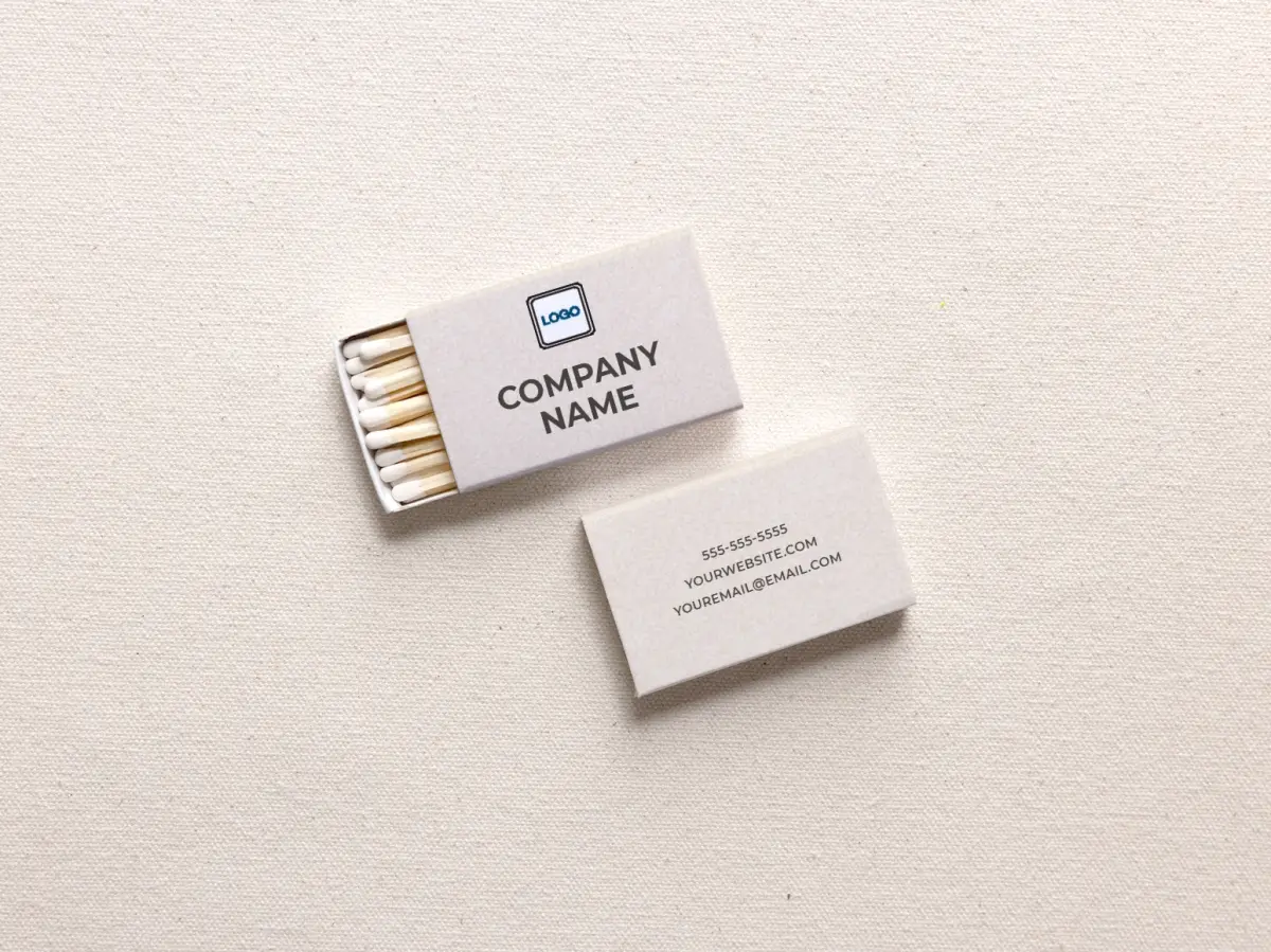 Personalized Matchboxes Front