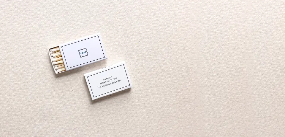 Personalized Matchboxes Front