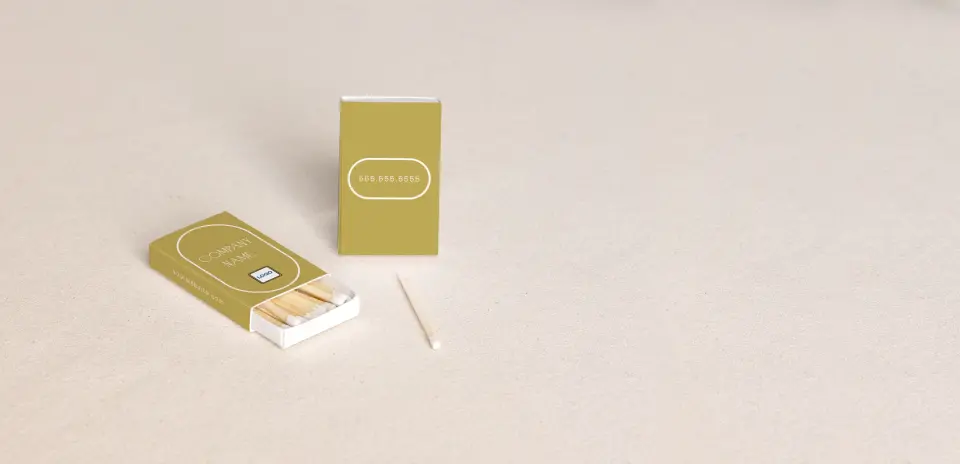 Personalized Matchboxes Front
