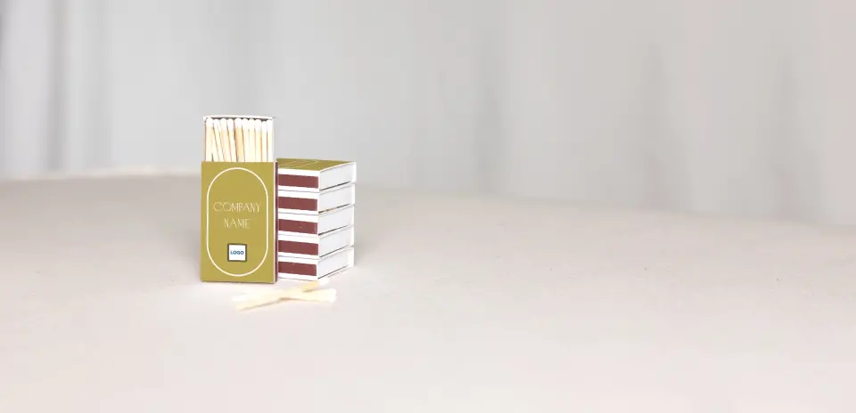 Personalized Matchboxes Back