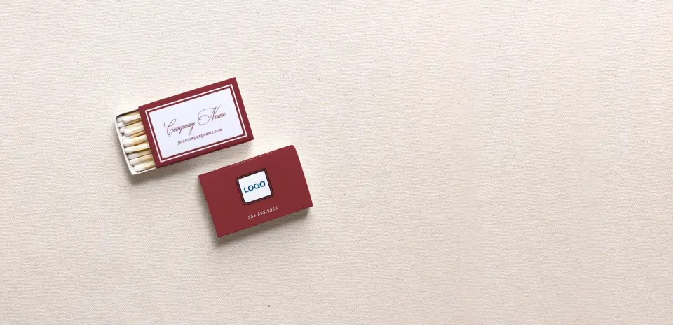 Personalized Matchboxes Front