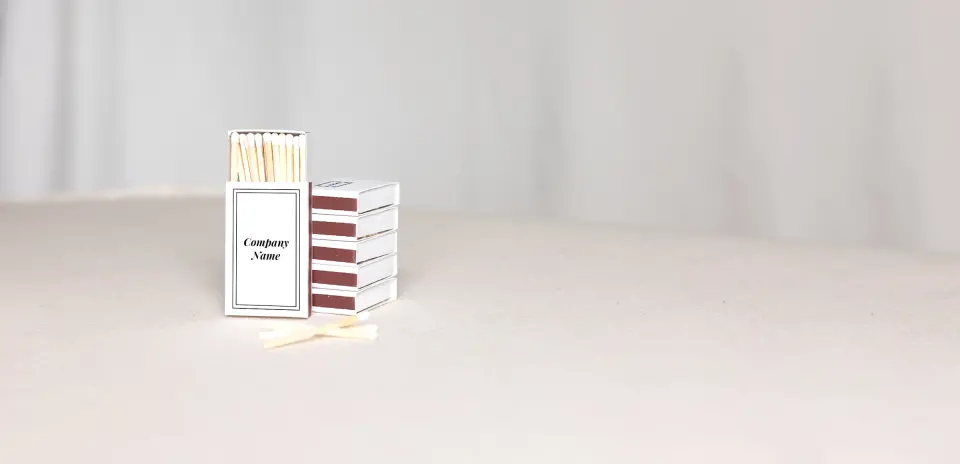 Personalized Matchboxes Back