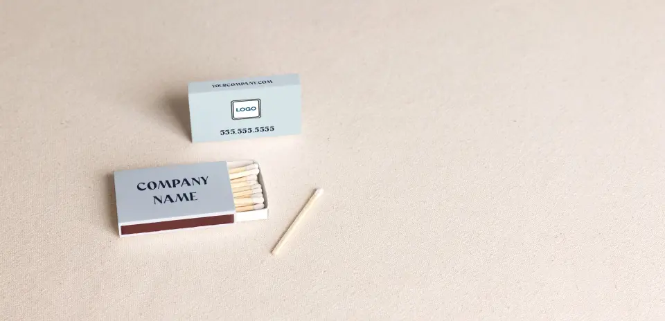 Personalized Matchboxes Front