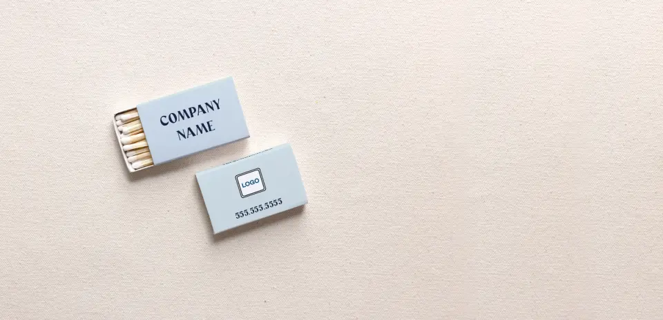 Personalized Matchboxes Front