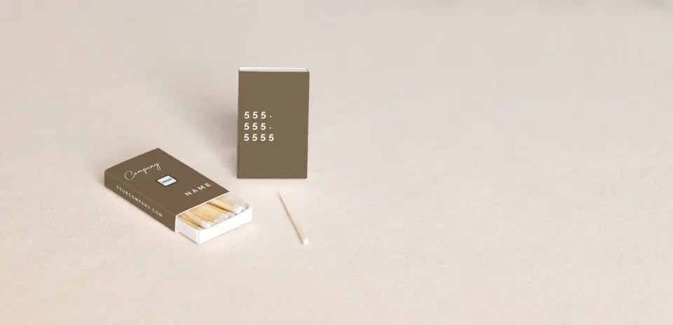 Personalized Matchboxes Front