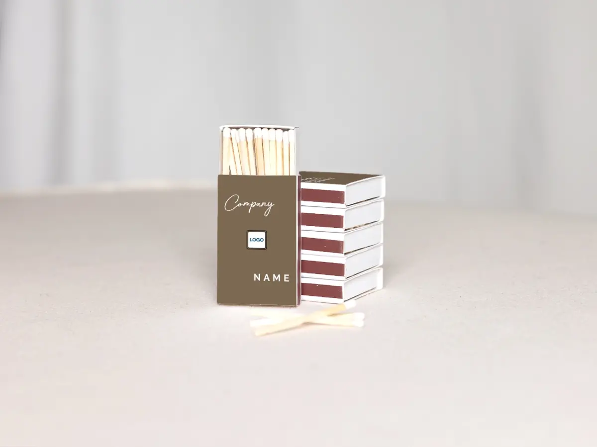 Personalized Matchboxes Back