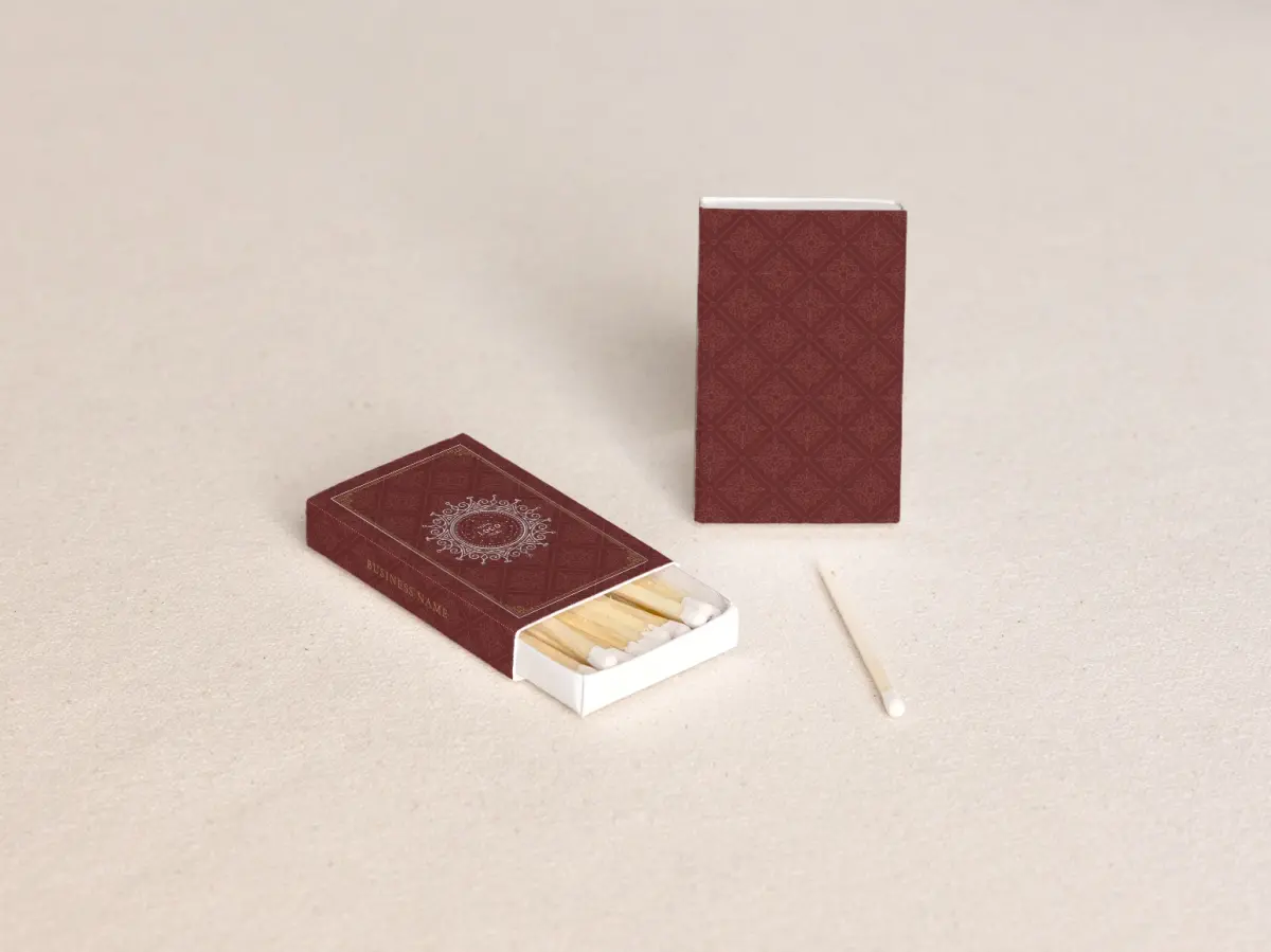 Personalized Matchboxes Front