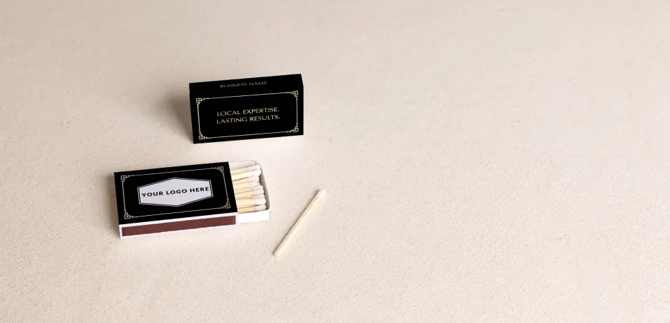 Personalized Matchboxes Front