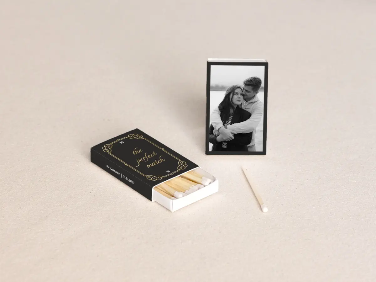 Personalized Matchboxes Front