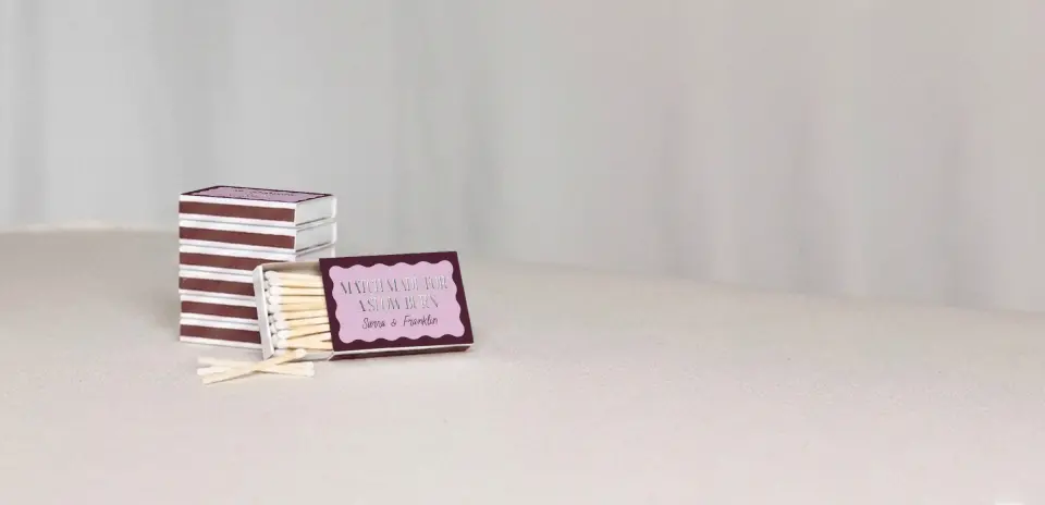 Personalized Matchboxes