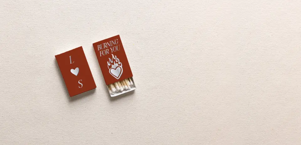 Personalized Matchboxes Spine