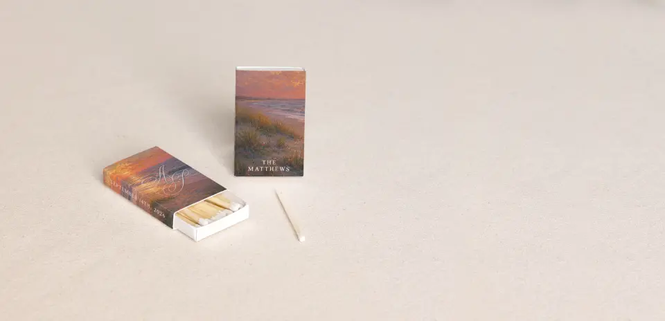 Personalized Matchboxes Front