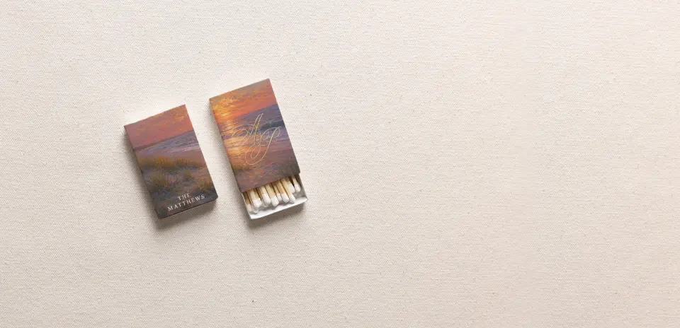 Personalized Matchboxes Spine