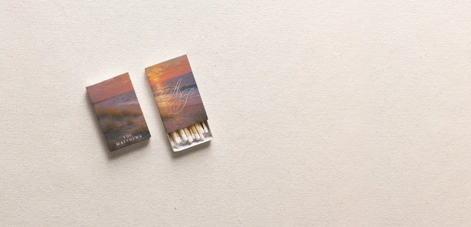 Personalized Matchboxes Spine