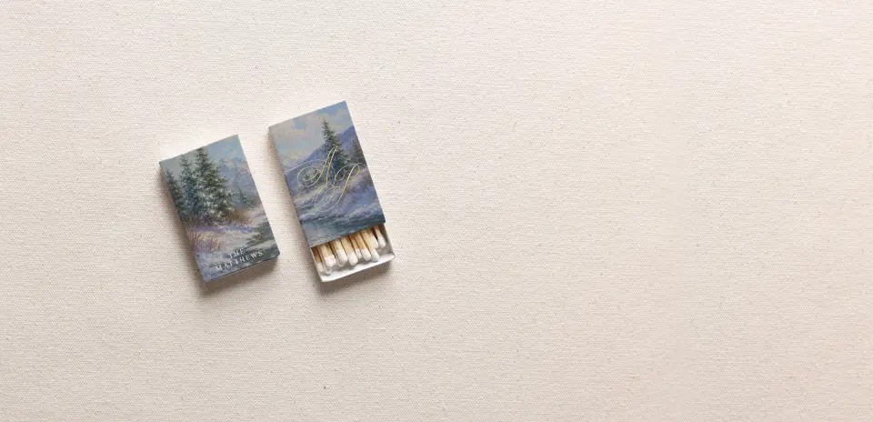 Personalized Matchboxes Spine