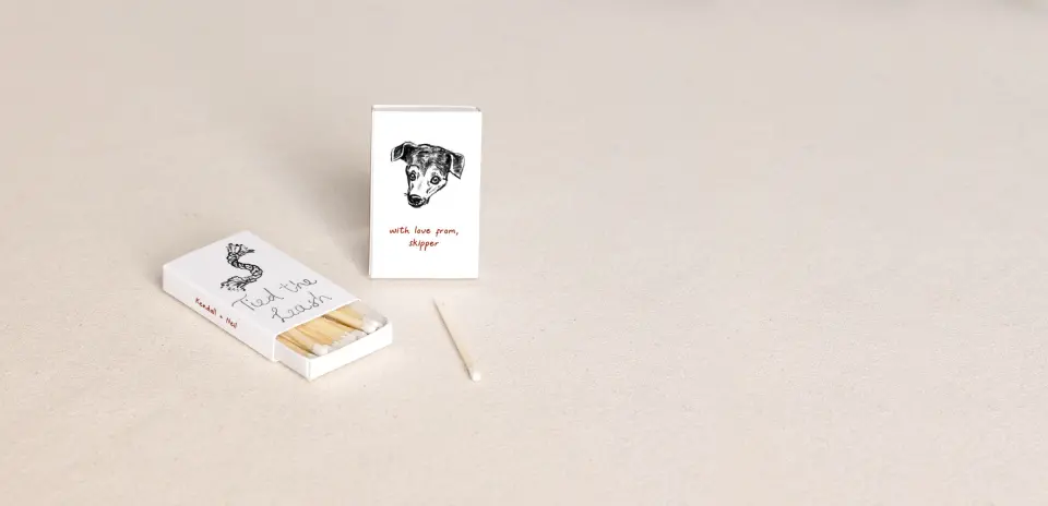 Personalized Matchboxes Front