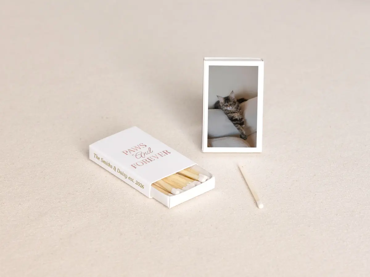 Personalized Matchboxes Front