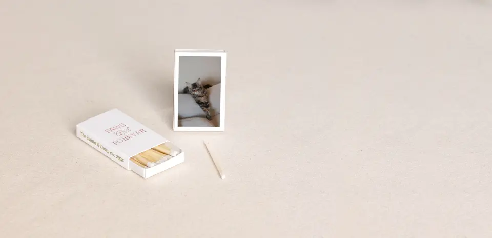 Personalized Matchboxes Front