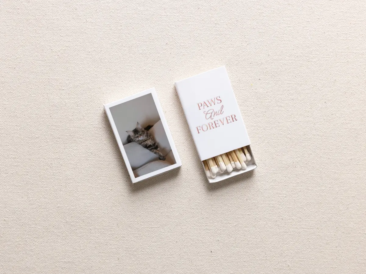 Personalized Matchboxes Spine
