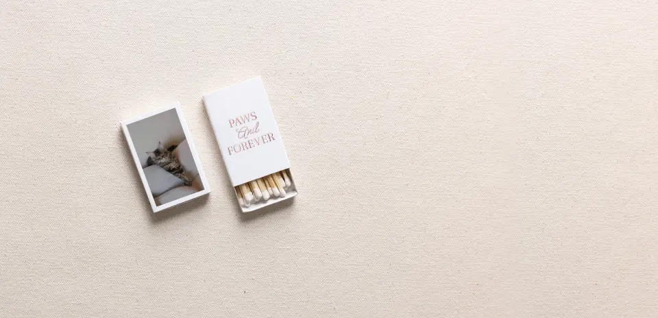 Personalized Matchboxes Spine