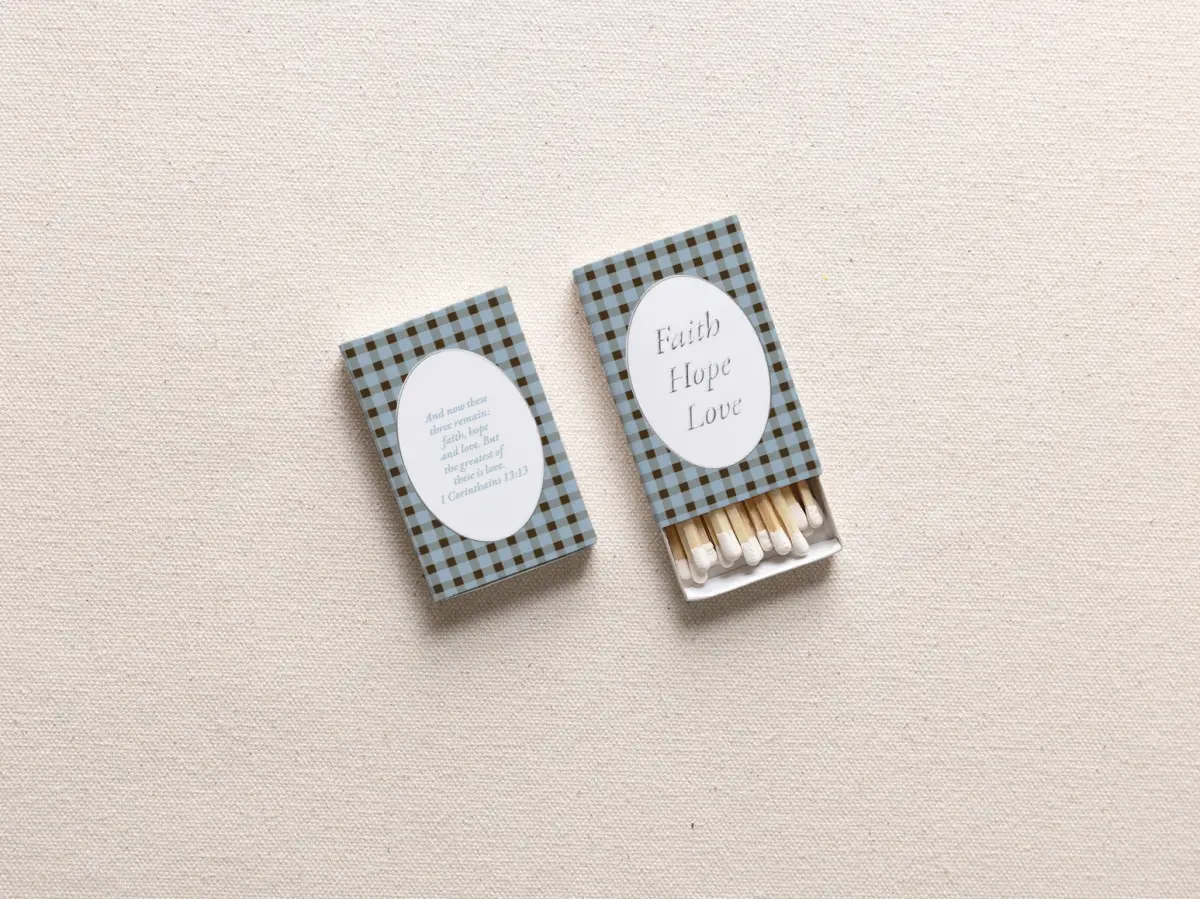 Personalized Matchboxes Spine