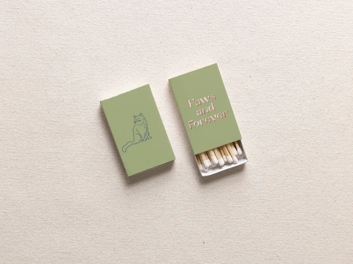 Personalized Matchboxes Spine