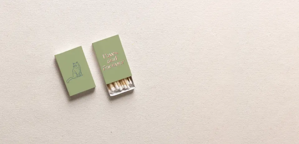 Personalized Matchboxes Spine