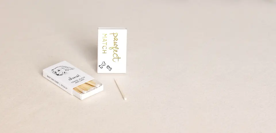 Personalized Matchboxes Front