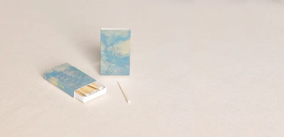 Personalized Matchboxes Front
