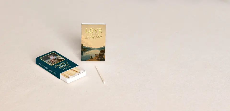 Personalized Matchboxes Front