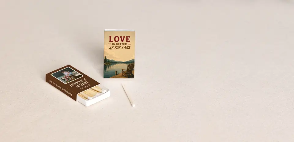 Personalized Matchboxes Front