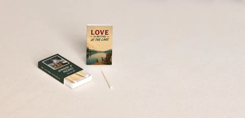 Personalized Matchboxes Front