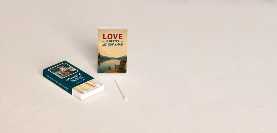 Personalized Matchboxes Front