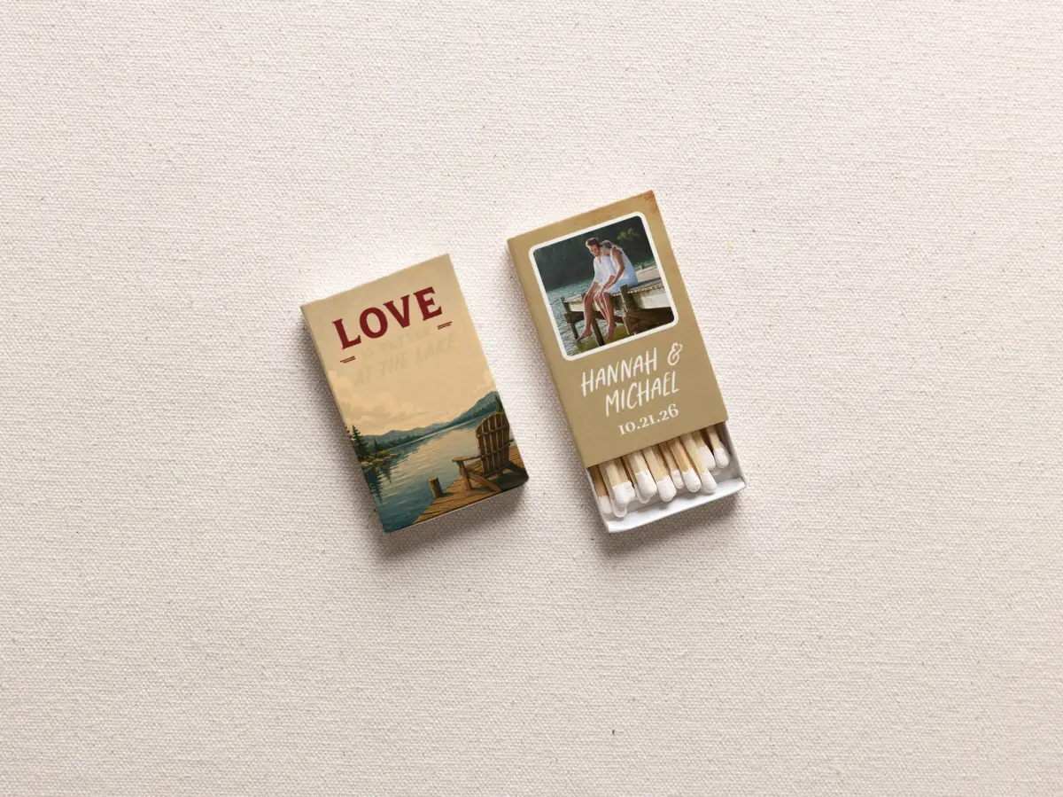Personalized Matchboxes Spine