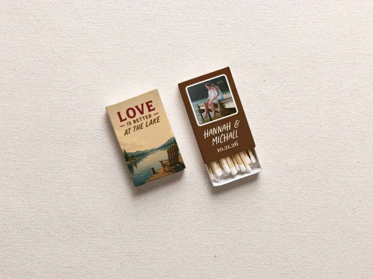 Personalized Matchboxes Spine