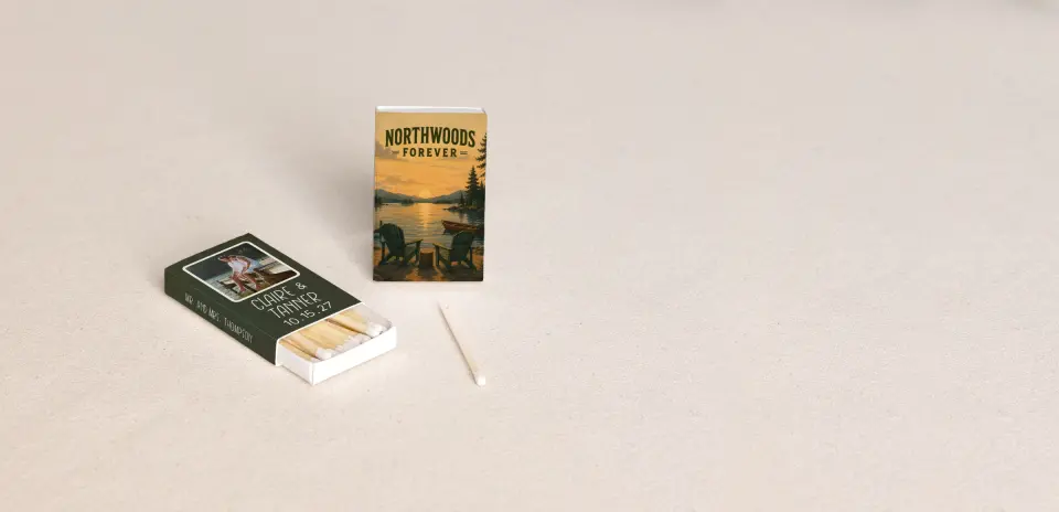 Personalized Matchboxes Front