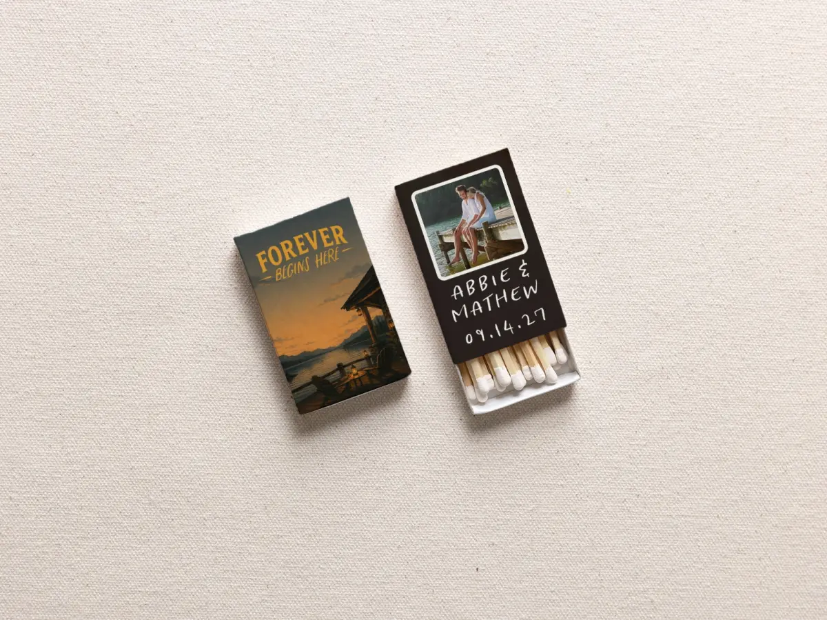 Personalized Matchboxes Spine