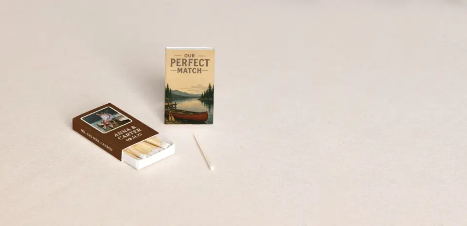 Personalized Matchboxes Front