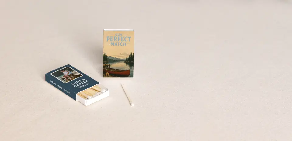 Personalized Matchboxes Front