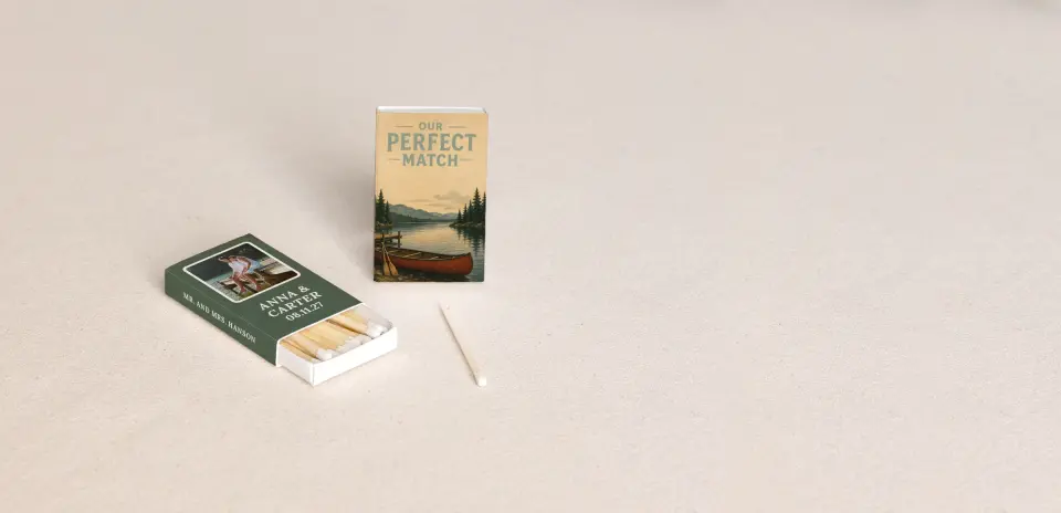 Personalized Matchboxes Front