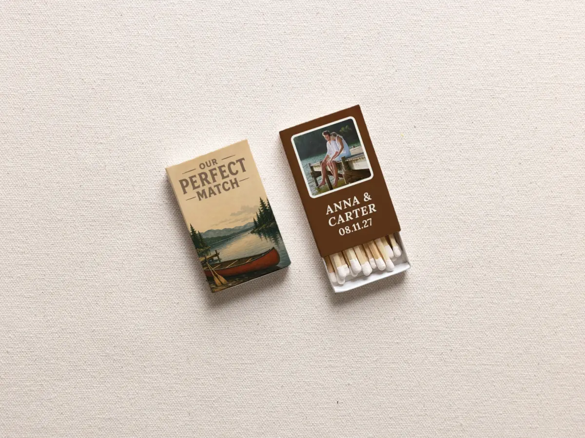 Personalized Matchboxes Spine