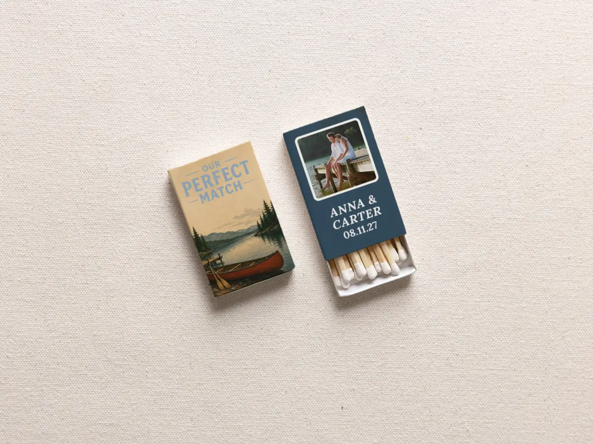 Personalized Matchboxes Spine