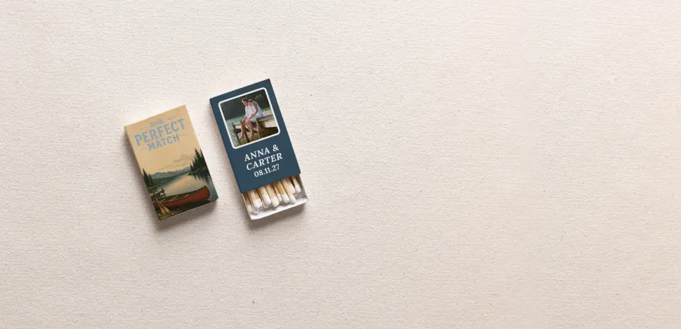 Personalized Matchboxes Spine