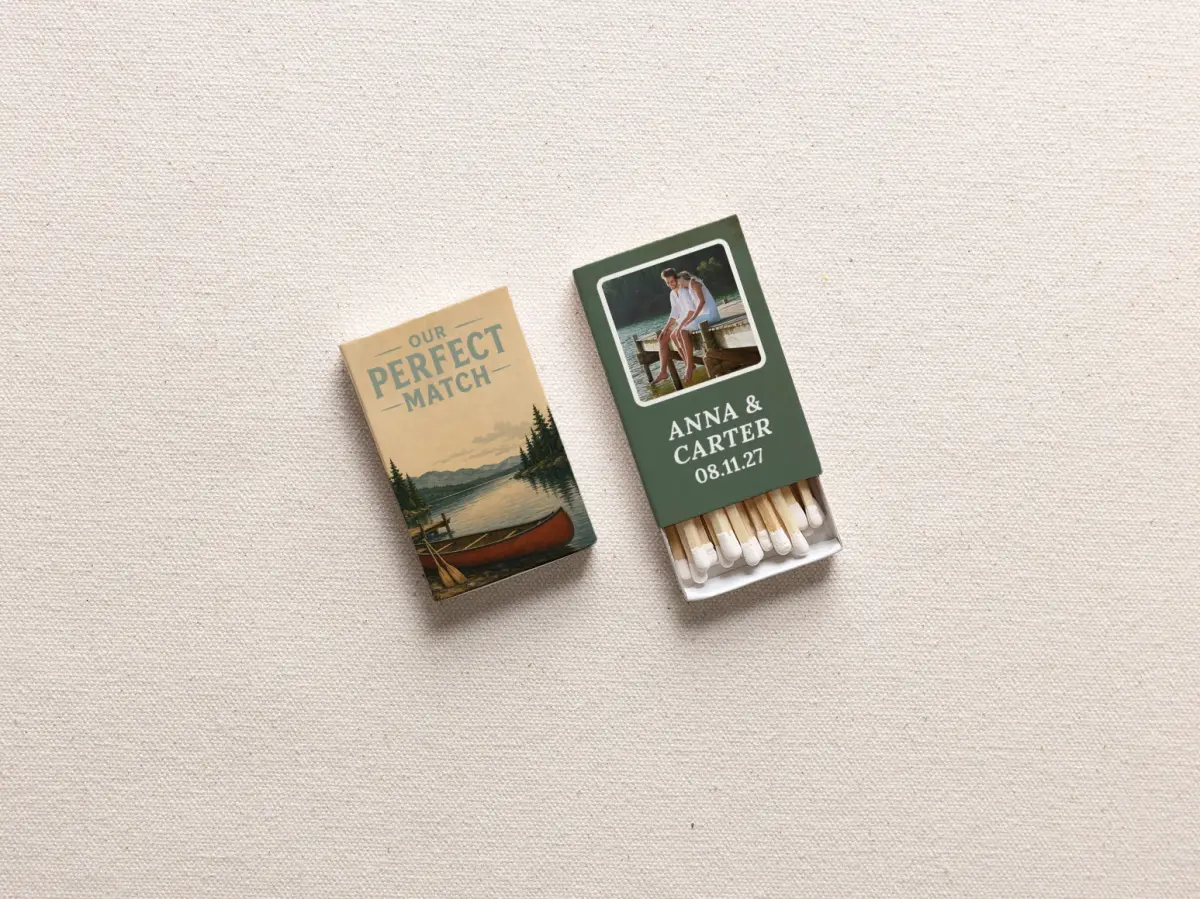 Personalized Matchboxes Spine