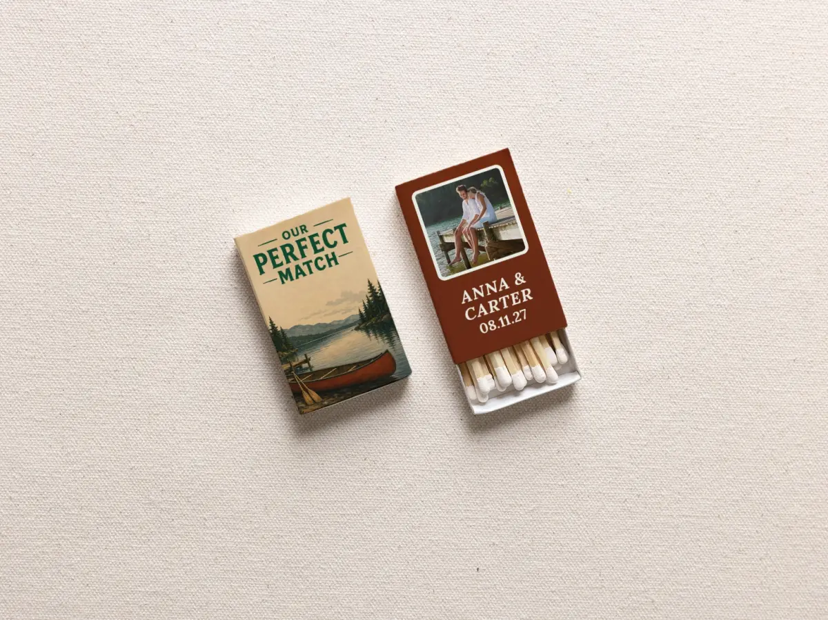 Personalized Matchboxes Spine