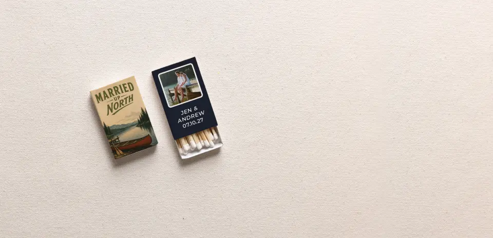 Personalized Matchboxes Spine