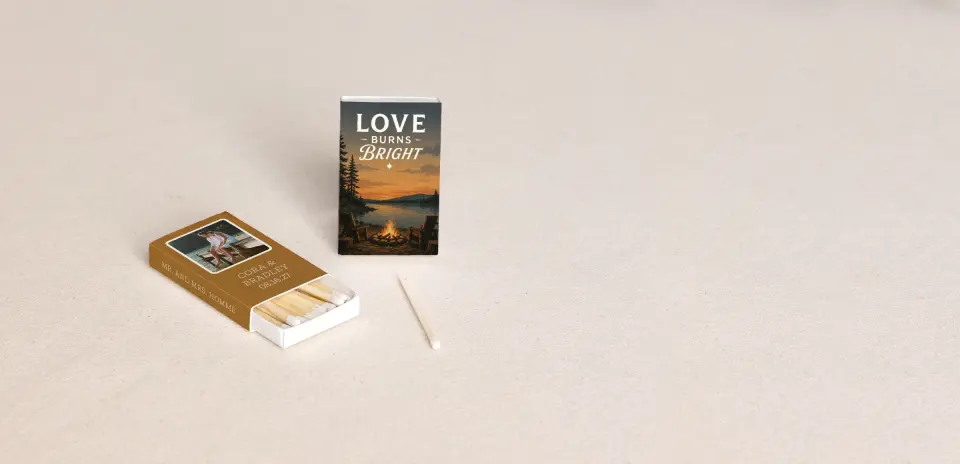 Personalized Matchboxes Front